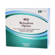 Anti-diarrheal medicines Rehydron Optim 10.7 g powder for oral solution, N20 | Mano Vaistinė Anti-diarrheal medicines Rehydron Optim 10.7 g powder for oral solution, N20 | Mano Vaistinė