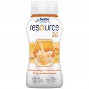 Medicininis mangų ir ananasų skonio gėrimas NESTLE RESOURCE 2.0, 4 x 200 ml | Mano Vaistinė Medicininis mangų ir ananasų skonio gėrimas NESTLE RESOURCE 2.0, 4 x 200 ml | Mano Vaistinė