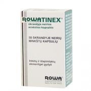 Lytinę ir šlapimo sistemas veikiantys vaistai Rowatinex kapsulės, minkštos, akmenligei gydyti, N50 | Mano Vaistinė Lytinę ir šlapimo sistemas veikiantys vaistai Rowatinex kapsulės, minkštos, akmenligei gydyti, N50 | Mano Vaistinė