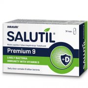 Probiotikai SALUTIL PREMIUM 9 (9 mlrd. Gyvybingųjų bakterijų), 30 kaps.  | Mano Vaistinė Probiotikai SALUTIL PREMIUM 9 (9 mlrd. Gyvybingųjų bakterijų), 30 kaps.  | Mano Vaistinė