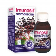 Maisto papildas imunitetui, antioksidantas Sambucus Imunosil, šeivamedžių uogų sulčių balzamas, 100 ml | Mano Vaistinė Maisto papildas imunitetui, antioksidantas Sambucus Imunosil, šeivamedžių uogų sulčių balzamas, 100 ml | Mano Vaistinė