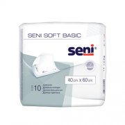 Vienkartinis paklotas Seni Soft Basic paklotai 40 x 60 cm, N10 | Mano Vaistinė Vienkartinis paklotas Seni Soft Basic paklotai 40 x 60 cm, N10 | Mano Vaistinė
