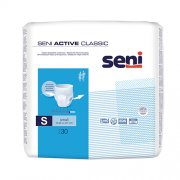 Medicinos prekės Sauskelnės-kelnaitės SENI ACTIVE CLASSIC, S dydis, 30 vnt. | Mano Vaistinė Medicinos prekės Sauskelnės-kelnaitės SENI ACTIVE CLASSIC, S dydis, 30 vnt. | Mano Vaistinė