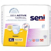 Sauskelnės suaugusiesiems Sauskelnės-kelnaitės SENI ACTIVE NORMAL PREMIUM, XL dydis, 10 vnt. | Mano Vaistinė Sauskelnės suaugusiesiems Sauskelnės-kelnaitės SENI ACTIVE NORMAL PREMIUM, XL dydis, 10 vnt. | Mano Vaistinė