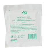 Marlinės servetėlės Sterilios marlinės servetėlės, 10 x 10 cm, 8 sluoksnių, N5  | Mano Vaistinė