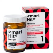 Geležies preparatas SmartHit IV Ferrum kapsulės, N30 | Mano Vaistinė Geležies preparatas SmartHit IV Ferrum kapsulės, N30 | Mano Vaistinė