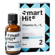 Maisto papildas SmartHit IV Vitamin D3+K2, 30 ml | Mano Vaistinė Maisto papildas SmartHit IV Vitamin D3+K2, 30 ml | Mano Vaistinė