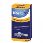 Malonaus mėtų skonio Čiulpiamos pastilės nuo knarkimo (apsaugo iki 8 val.) SNOREEZE, 16 vnt. | Mano Vaistinė Malonaus mėtų skonio Čiulpiamos pastilės nuo knarkimo (apsaugo iki 8 val.) SNOREEZE, 16 vnt. | Mano Vaistinė
