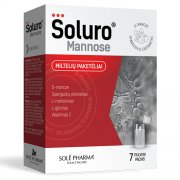 Aviečių skonio Paketėliai SOLURO MANNOSE, 7 vnt. | Mano Vaistinė Aviečių skonio Paketėliai SOLURO MANNOSE, 7 vnt. | Mano Vaistinė