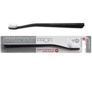 Švelnus dantų šepetukas SWISSDENT GENTLE CLASSIC (juoda spalva) | Mano Vaistinė