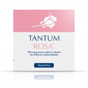 Granulės makšties tirpalui TANTUM ROSA, 10 vnt. | Mano Vaistinė Granulės makšties tirpalui TANTUM ROSA, 10 vnt. | Mano Vaistinė