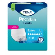 Sauskelnės, kelnaitės Sauskelnės-kelnaitės TENA PANTS EXTRA, L, 10 vnt. | Mano Vaistinė Sauskelnės, kelnaitės Sauskelnės-kelnaitės TENA PANTS EXTRA, L, 10 vnt. | Mano Vaistinė