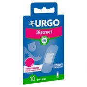Pleistras Urgo Discreet neperšlampami pleistrai, 1,9 x 7,2 cm, N10 | Mano Vaistinė Pleistras Urgo Discreet neperšlampami pleistrai, 1,9 x 7,2 cm, N10 | Mano Vaistinė