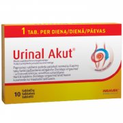 Unikalus spanguolių ekstrakto, paprastosios rykštenės ir vitamino D derinys normaliai šlapimo takų funkcijai palaikyti. Sustabdyk tai šią sekundę. Šlapimo sistemai  URINAL AKUT, 10 tab. | Mano Vaistinė Unikalus spanguolių ekstrakto, paprastosios rykštenės ir vitamino D derinys normaliai šlapimo takų funkcijai palaikyti. Sustabdyk tai šią sekundę. Šlapimo sistemai  URINAL AKUT, 10 tab. | Mano Vaistinė