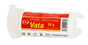 Vatos produktas Sterili vata Azas, chirurginė, ritinėlyje, 50 g | Mano Vaistinė Vatos produktas Sterili vata Azas, chirurginė, ritinėlyje, 50 g | Mano Vaistinė