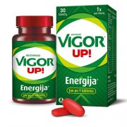 Vitaminų ir mineralų kompleksas su guarana¹, yerba mate² ir kakava Energijai VIGOR UP!, 30 tab. | Mano Vaistinė Vitaminų ir mineralų kompleksas su guarana¹, yerba mate² ir kakava Energijai VIGOR UP!, 30 tab. | Mano Vaistinė