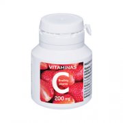 Vitaminas C braškių sk. tab. N50 | Mano Vaistinė Vitaminas C braškių sk. tab. N50 | Mano Vaistinė