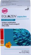 Žuvų taukai EQUAZEN, 60 kaps. | Mano Vaistinė