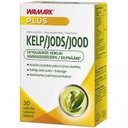 Jodas iš rusvųjų jūros dumblių WALMARK KELP, 0,15 mg, 30 vnt. | Mano Vaistinė Jodas iš rusvųjų jūros dumblių WALMARK KELP, 0,15 mg, 30 vnt. | Mano Vaistinė
