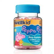 6 bakterijų kultūrų kompleksas su kalciu. Be dirbtinių saldiklių, konservantų, laktozės ir mielių. Pieno rūgšties bakterijos vaikams WELLKID PEPPA PIG PRO-TUMMY, 30 guminukų | Mano Vaistinė 6 bakterijų kultūrų kompleksas su kalciu. Be dirbtinių saldiklių, konservantų, laktozės ir mielių. Pieno rūgšties bakterijos vaikams WELLKID PEPPA PIG PRO-TUMMY, 30 guminukų | Mano Vaistinė
