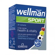 Maisto papildas vyrams Wellman Sport, 30 tablečių | Mano Vaistinė Maisto papildas vyrams Wellman Sport, 30 tablečių | Mano Vaistinė
