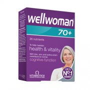 Maisto papildai vyresnio amžiaus moterims WELLWOMAN 70+, 30 tablečių | Mano Vaistinė Maisto papildai vyresnio amžiaus moterims WELLWOMAN 70+, 30 tablečių | Mano Vaistinė