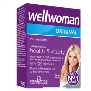 Food supplements for women Wellwoman Original Capsules, N30 | Mano Vaistinė Food supplements for women Wellwoman Original Capsules, N30 | Mano Vaistinė
