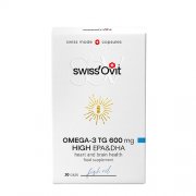Žuvų taukai Omega-3 TG SWISSOVIT, 600 mg, 30 kapsulių | Mano Vaistinė Žuvų taukai Omega-3 TG SWISSOVIT, 600 mg, 30 kapsulių | Mano Vaistinė