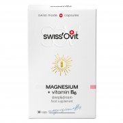 Normalią nervų sistemos veiklai, mažina nuovargį ir išsekimą Magnis ir vitaminas B6 SWISSOVIT, 30 kapsulių | Mano Vaistinė Normalią nervų sistemos veiklai, mažina nuovargį ir išsekimą Magnis ir vitaminas B6 SWISSOVIT, 30 kapsulių | Mano Vaistinė