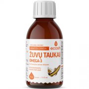 Žuvų taukai su Camelina sativa aliejumi ECOSH, apelsinų skonio, 150 ml | Mano Vaistinė Žuvų taukai su Camelina sativa aliejumi ECOSH, apelsinų skonio, 150 ml | Mano Vaistinė