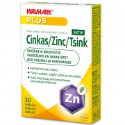 Su juodojo pipiro ekstraktu Grožiui ir imunitetui WALMARK CINKAS AKTIV 15 mg, 30 tab. | Mano Vaistinė Su juodojo pipiro ekstraktu Grožiui ir imunitetui WALMARK CINKAS AKTIV 15 mg, 30 tab. | Mano Vaistinė