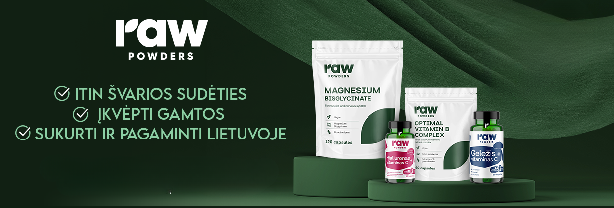 raw powders