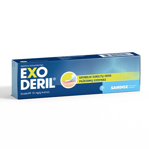 Exoderil 10 mg/g kremas nuo grybelio, 30 g | Internetinėje “MANO ...