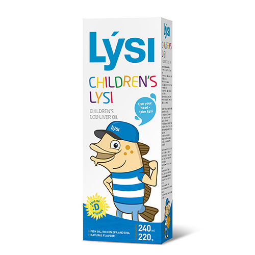 Lysi žuvų taukai kūdikiams ir vaikams