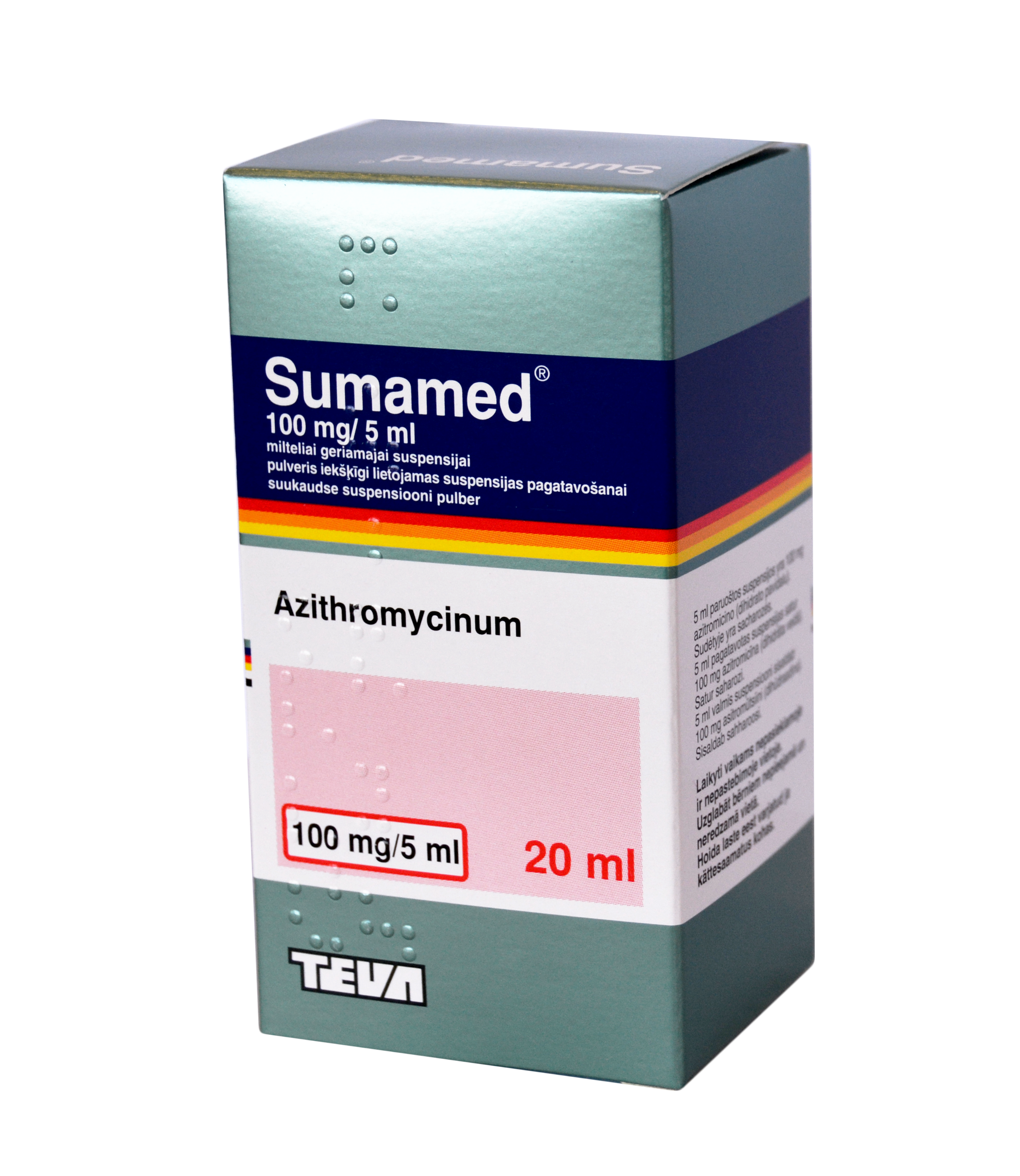 Sumamed 100mg/5ml milt.ger.susp. 20ml