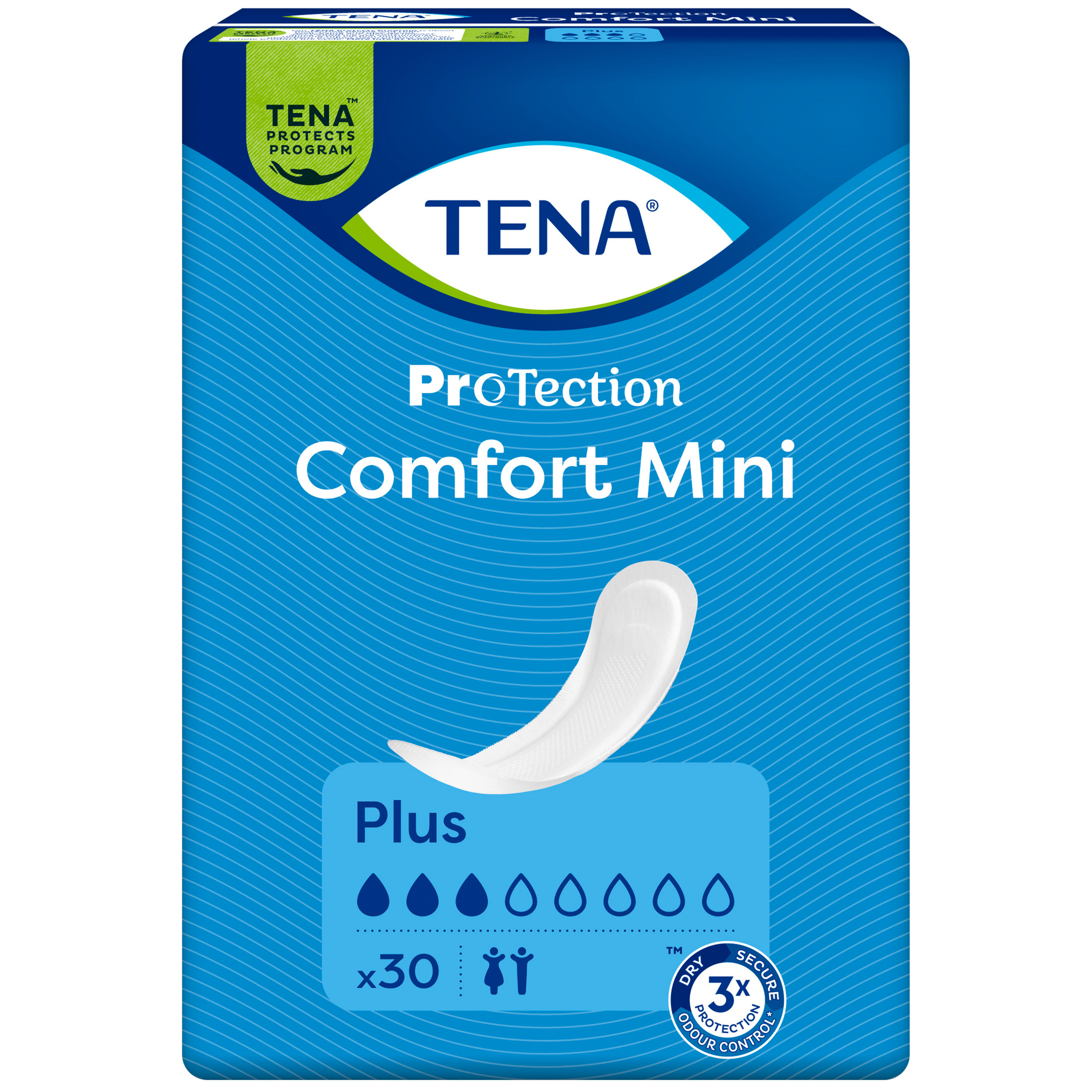 Įklotai TENA COMFORT MINI PLUS, 30 vnt. | Internetinėje “MANO vaistinėje”