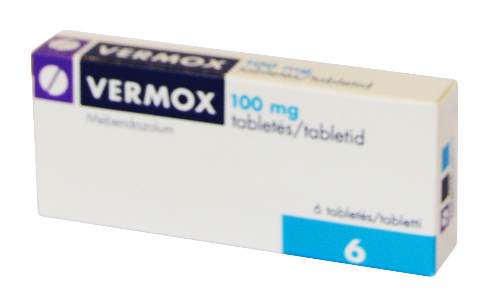 Vermox 100mg tabletės N6 (G)