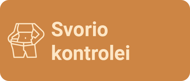 Svorio kontrolei