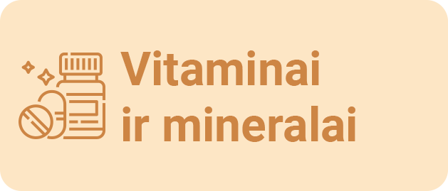 Vitaminai ir mineralai