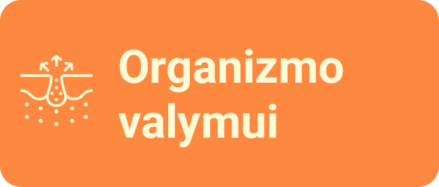 Organizmo valymui