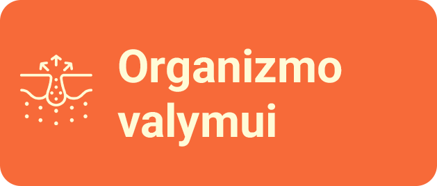 Organizmo valymui