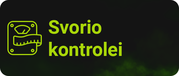Svorio kontrolei