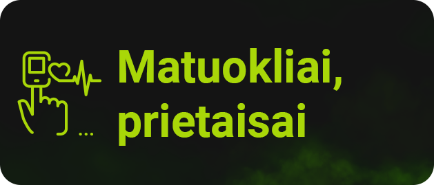 Matuokliai ir kiti prietaisai