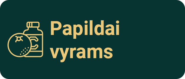 Maisto papildai vyrams