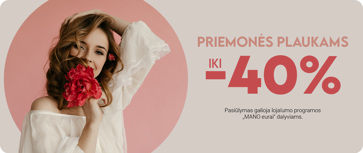 Plaukams -40%