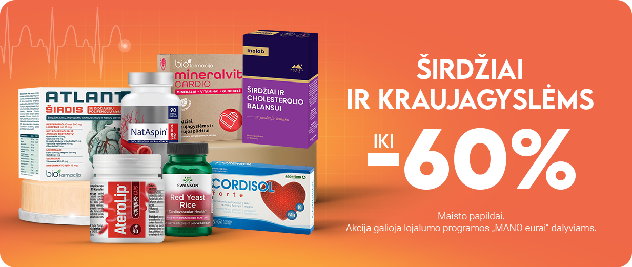 &Scaron;irdžiai ir kraujagyslėms