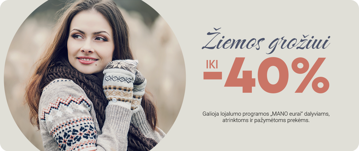 Žiemos grožiui -40%