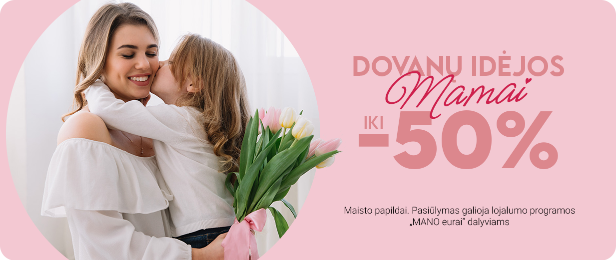 Dovanų įdėjos mamai