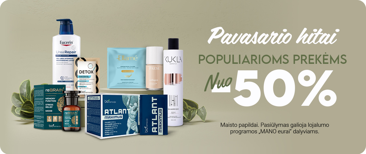 Pavasario atradimai -50%