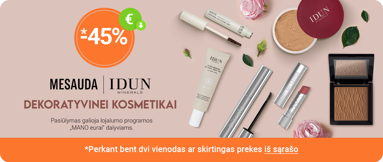 IDUN MINERALS ir MESAUDA -45%
